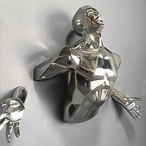 Stainless steel figure statue